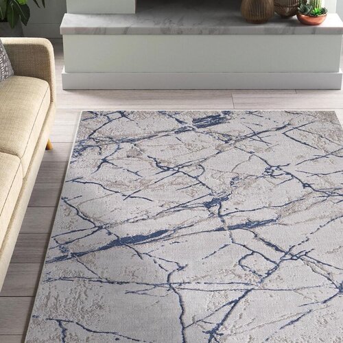 Conceptum Hypnose tepih Woopamuk366, 80x150 cm, teget-sivi Cene