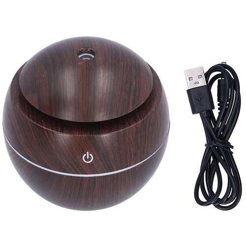 Venisymlis Mini Mushroom Usb Mist Vlažilec Z Ambientalno Nočno Svetlobo - 130 Ml (Temno Lesno Zrno), (22060781) Cene