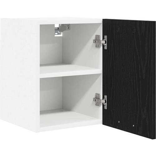 VidaXL viseći ormarić riga 2 pcs beton siva i bijela 30 x 31 x 40 cm Slike