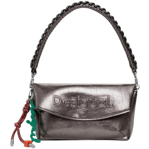 Desigual Ročne torbice BAG_HALF LOGO TR 25WAXPAQ Kostanjeva Cene