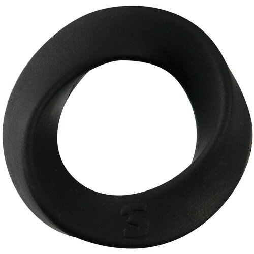 Shots Toys Endless Cockring Regular Black Cene