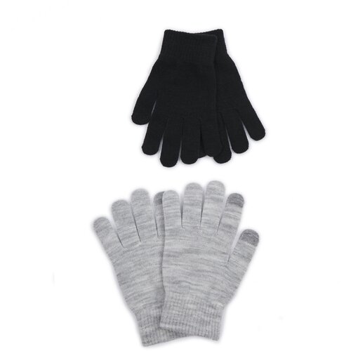 Orsay Set of Two Pairs of Women's Gloves in Black and Light Grey - Women Cijene