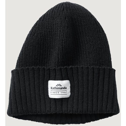 Kathmandu Winter Hat BADGE BEANIE 902-Black Slike