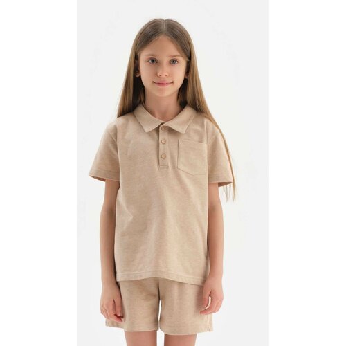 Dagi T-Shirt - Brown - Regular fit Slike
