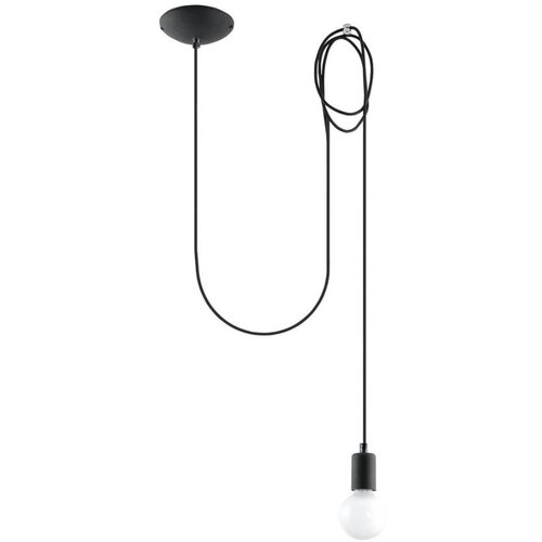 Sollux SL.0369 - Luster na kablu EDISON 1 1xE27/60W/230V u obliku pauka, crna Cene