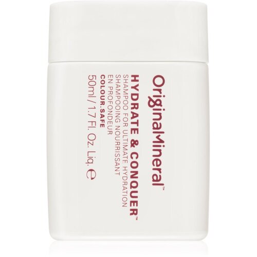 Original &amp;amp; Mineral Hydrate &amp;amp; Conquer hidratantni &amp;scaron;ampon za suhu, o&amp;scaron;tećenu i kemijski tretiranu kosu 50 ml Slike