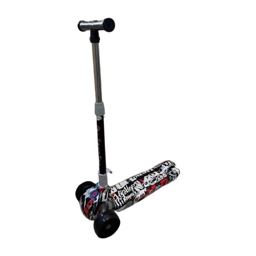 Baby Trotinet grafitni Y-ST758SP BELA Slike