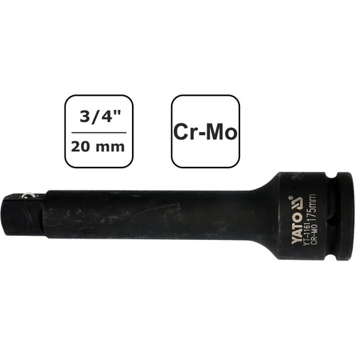 Boni-shop 3/4 Podalj&scaron;ek za udarni vijačnik 175mm iz Cr-Mo z izjemno trdnostjo, (5000210771) Cene