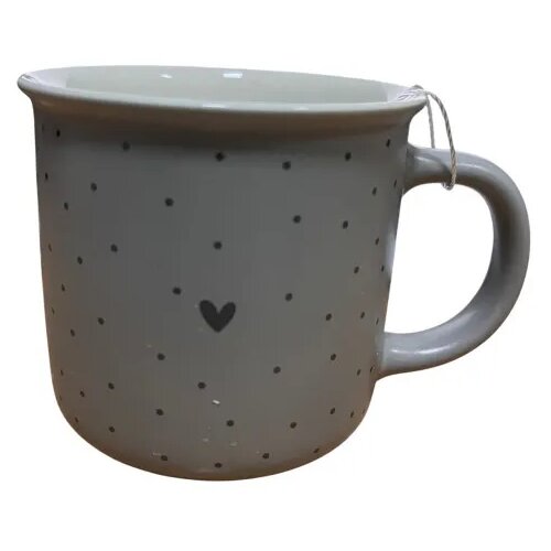 CUTE&COOL HOME keramička &scaron;olja siva srce 390ml Cijene