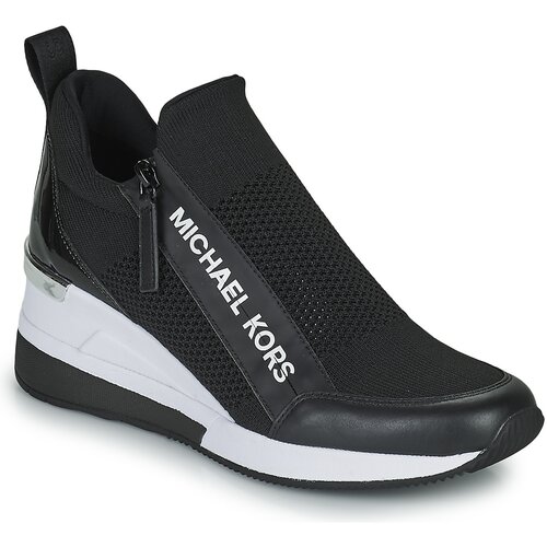 Michael Kors WILLIS WEDGE TRAINER Crna Slike