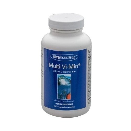 Allergy Research Group Multi-Vi-Min&amp;reg; bez bakra i željeza Slike
