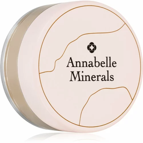 Annabelle Minerals Coverage Mineral Foundation mineralni puder v prahu za popoln videz odtenek Golden Fair 4 g