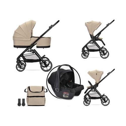 Lorelli kolica za bebe venice 3u1 (22kg max) - beige ( 10022042507A ) Slike