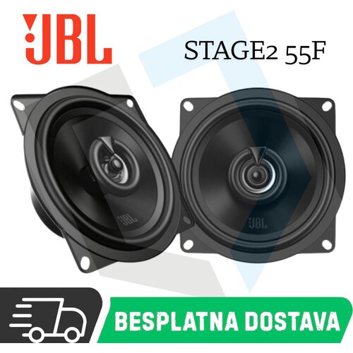 JBL Auto zvučnnici 13cm 400W STAGE2 55F Slike