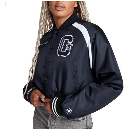 Converse Jakne RETRO ALL STAR VARSITY JACKET Črna Slike