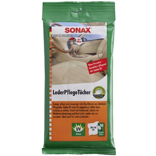 Sonax vlažne maramice za čišćenje kože - 10kom Cene