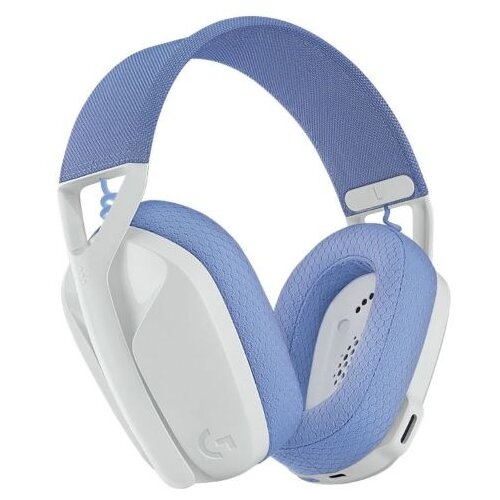 Logitech G435 Lightspeed Wireless Gaming Headset, White Cene