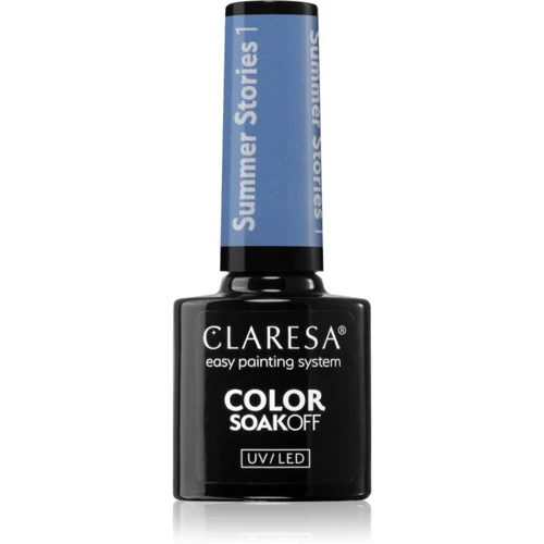 Claresa SoakOff UV/LED Color Summer Stories gel lak za nokte nijansa 1 5 g