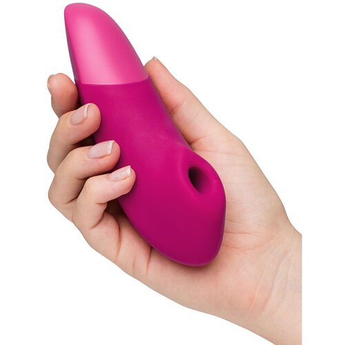 Womanizer Enhance - vibrator za klitoris s pulsirajućim zrakom (ružičasti) Slike