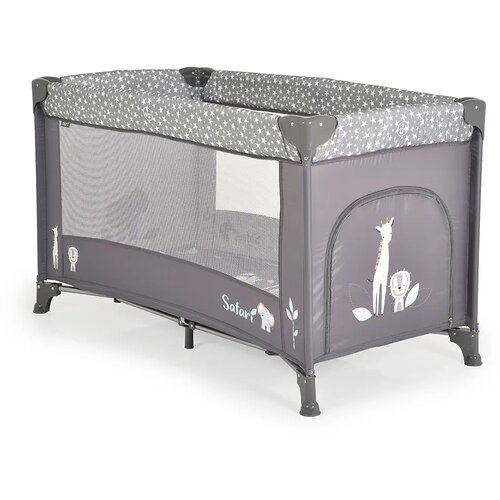 Moni Prenosivi krevetac Safari – Graphite Cene