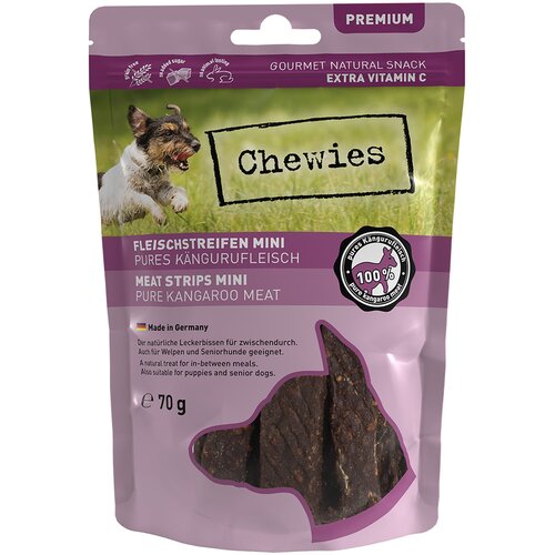 Chewies mesni trakci Mini - Varčno pakiranje: Kenguru 4 x 70 g Cijene
