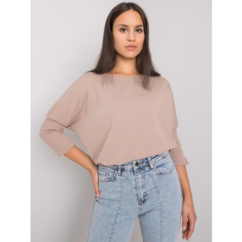 BASIC Feel Good Blouse-RV-BZ-7362.19-dark beige Slike