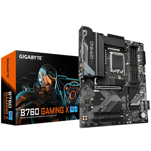 Gigabyte MB B760 Gaming XLGA1700; 4xDDR5; 3xM.2; 4xSATA8xUSB; HDMI, DP; ATX;