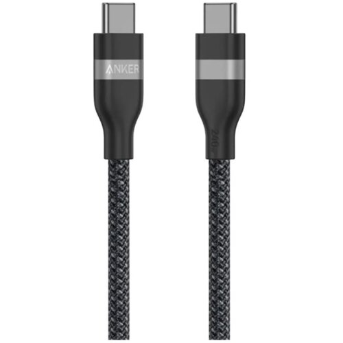 Anker usb-c to usb-c cable 3ft (240w) braided black Cene