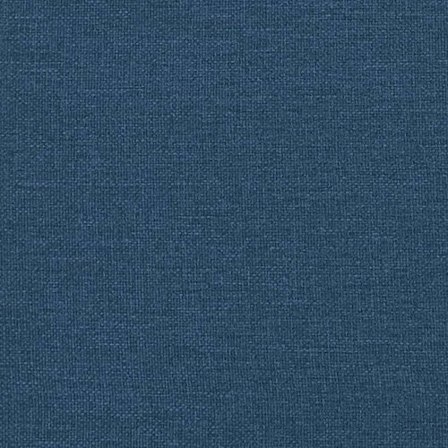 vidaXL Box spring postelja z vzmetnico modra 80x200 cm blago, (21310214) Cene