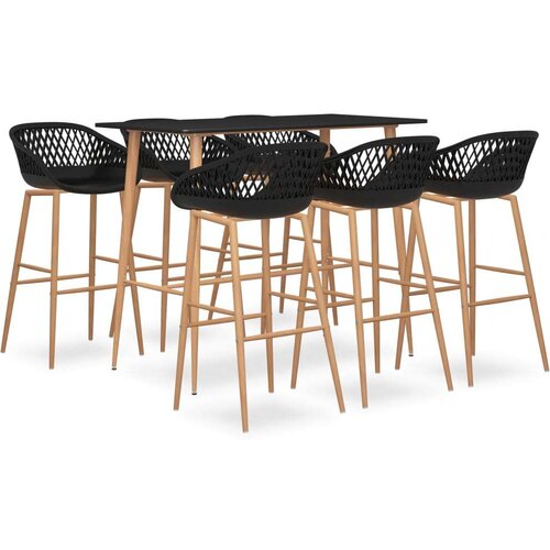  7-dijelni barski set crni Cijene
