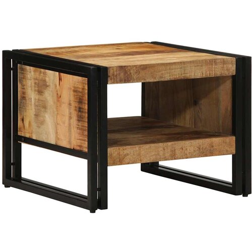  Stol za kavu 50x50x38 cm Puno grubo drvo Mango Slike