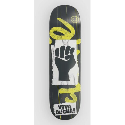 Clich&amp;eacute; Viva 8.5&amp;#039;&amp;#039; Skateboard deska grey / lime Slike