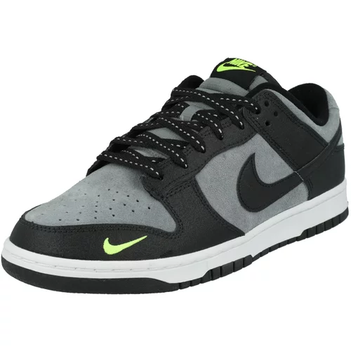 Nike Sportswear Niske tenisice 'DUNK' siva / jabuka / crna
