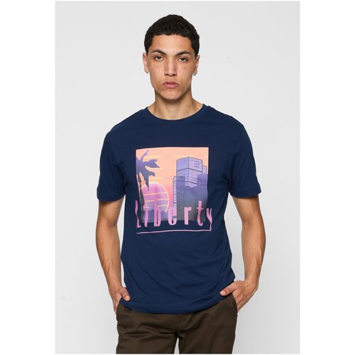 Mister Tee Liberty Sunset Navy Lightweight T-Shirt Cene