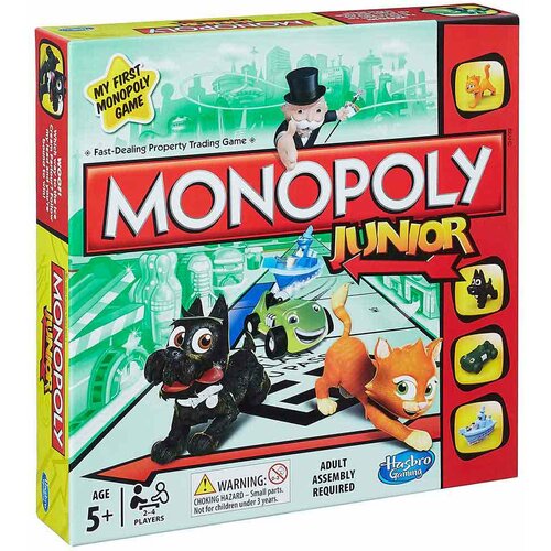 Hasbro Monopol junior društvena igra Cene