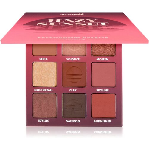 Barry M Hazy Sunset paleta sjenila za oči nijansa Hazy Sunset 9x1,4 g Cijene