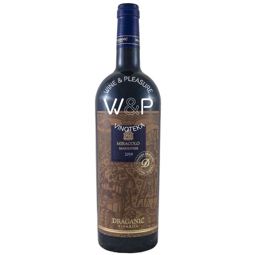 Vinarija Draganić Draganić Miracolo Sangiovese vino Slike