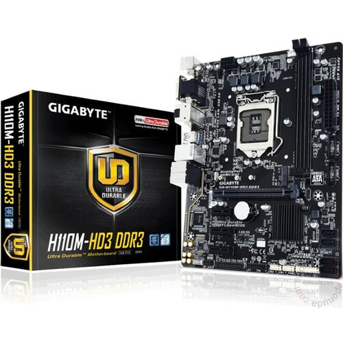 Gigabyte GA-H110M-HD3 DDR3 matična ploča Slike