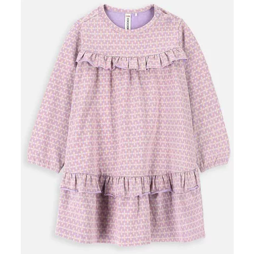 Coccodrillo Obleka za dojenčka vijolična barva