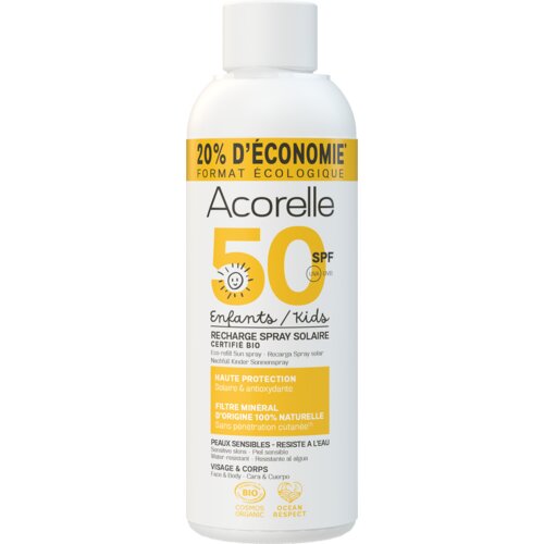 Acorelle Kids sprej za za&amp;scaron;ito pred soncem ZF 50 - Refill 150 ml Slike