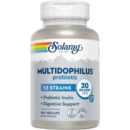 Solaray Multidophilus 12 kislinsko stabilen - 100 kaps. Slike