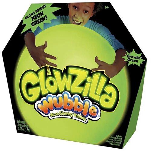 Flair Toys Glowzilla Wubble svetleča mehurčkasta žoga v neonsko zeleni barvi, 75 cm Slike