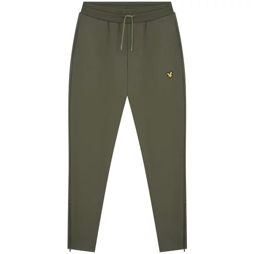 Lyle & Scott Športne hlače žafran / temno zelena