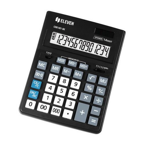  Stoni poslovni kalkulator CDB-1401-BK, 14 cifara Eleven ( 05DGE314 ) Cene