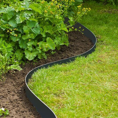 Nature vrtni granični rubnjak 0 075 x 10 m 3 mm crni Slike