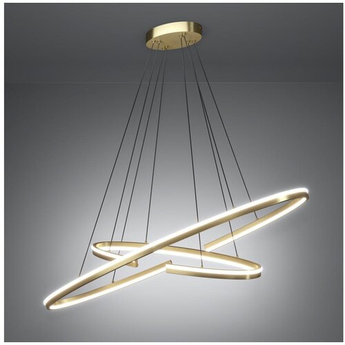 Eglo 390487 - led prigu&scaron;iva luster na sajli bogado LED/50W/230V zlatna + daljinski upravljač Cene