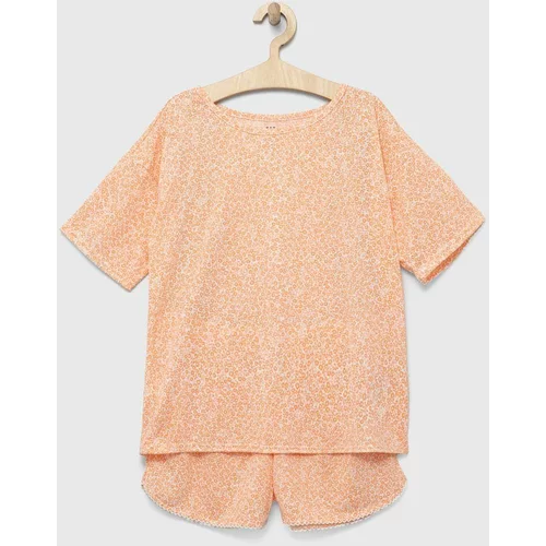 GAP Dječja pidžama boja: narančasta, s uzorkom