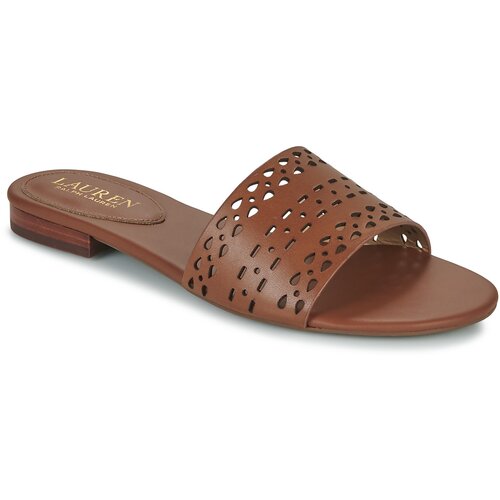 Polo Ralph Lauren Natikači ANDEE-SANDALS-FLAT SANDAL Kostanjeva Cene