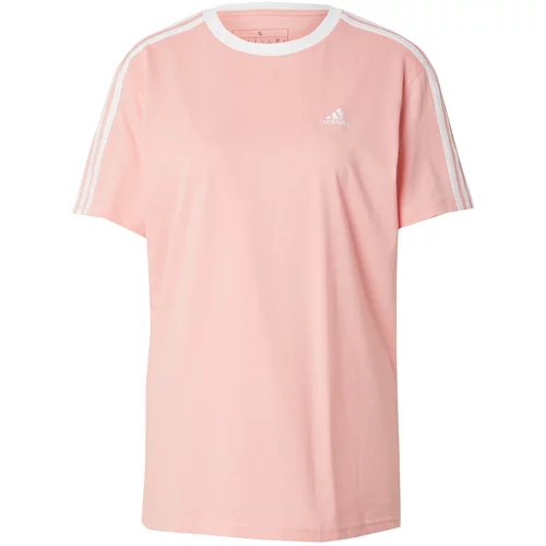 ADIDAS SPORTSWEAR Tehnička sportska majica 'Essentials' roza / prljavo bijela