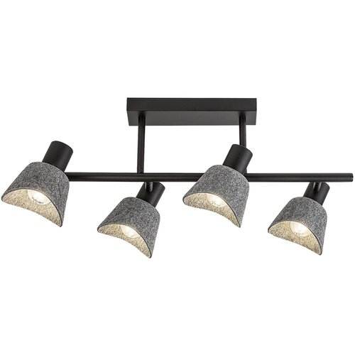 Rabalux plafonska stop lampa Farelia, 4xE14, D57cm, Siva Slike